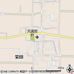 福岡県三井郡大刀洗町栄田2727周辺の地図