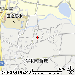 愛媛県西予市宇和町新城1139周辺の地図