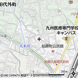 佐賀県鳥栖市松原町周辺の地図