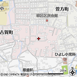 佐賀県鳥栖市古賀町427-14周辺の地図