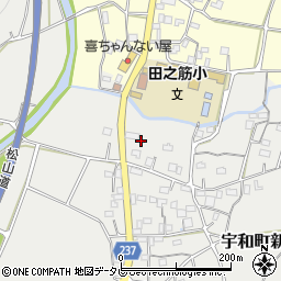 愛媛県西予市宇和町新城946周辺の地図