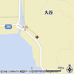 高知県須崎市大谷749周辺の地図