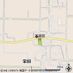 福岡県三井郡大刀洗町栄田2735周辺の地図