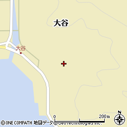 高知県須崎市大谷768-3周辺の地図