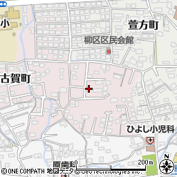 佐賀県鳥栖市古賀町427-13周辺の地図