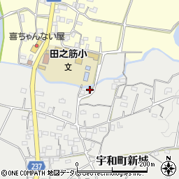 愛媛県西予市宇和町新城1000周辺の地図