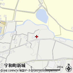 愛媛県西予市宇和町新城1178-2周辺の地図