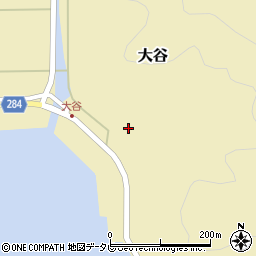高知県須崎市大谷735周辺の地図