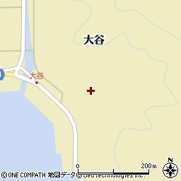 高知県須崎市大谷750周辺の地図
