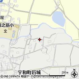 愛媛県西予市宇和町新城1144周辺の地図