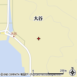 高知県須崎市大谷714周辺の地図
