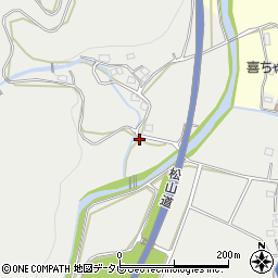 愛媛県西予市宇和町新城258周辺の地図