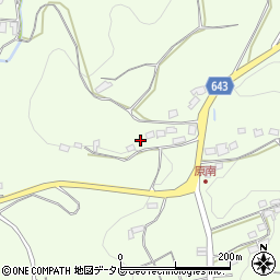 大分県杵築市熊野2500-1周辺の地図