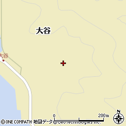 高知県須崎市大谷765周辺の地図