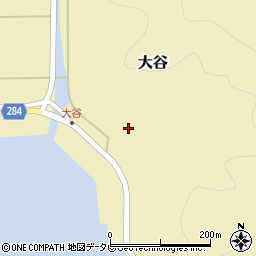 高知県須崎市大谷730周辺の地図