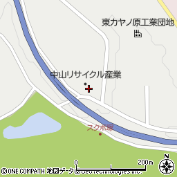 大分県杵築市山香町大字久木野尾2002周辺の地図