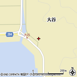 高知県須崎市大谷726周辺の地図