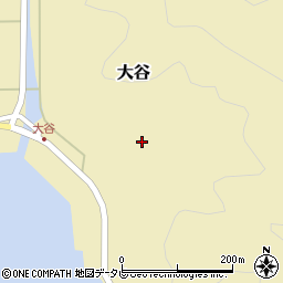 高知県須崎市大谷738周辺の地図