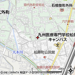 佐賀県鳥栖市田代外町596周辺の地図