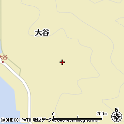 高知県須崎市大谷756周辺の地図