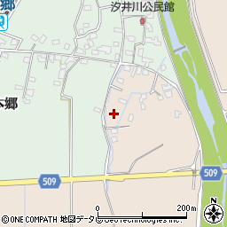 福岡県三井郡大刀洗町栄田870周辺の地図