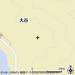高知県須崎市大谷757周辺の地図