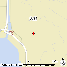 高知県須崎市大谷739周辺の地図