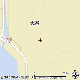 高知県須崎市大谷763周辺の地図