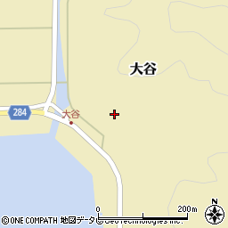 高知県須崎市大谷723周辺の地図