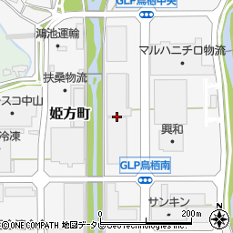 日本ルートサービス株式会社　鳥栖事業所周辺の地図