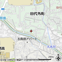 佐賀県鳥栖市田代外町1498-13周辺の地図