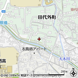 佐賀県鳥栖市田代外町1498周辺の地図