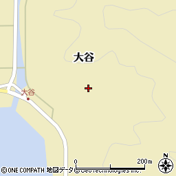 高知県須崎市大谷743周辺の地図