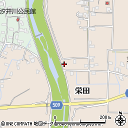 福岡県三井郡大刀洗町栄田1337周辺の地図