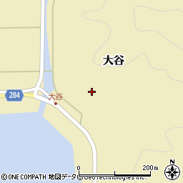 高知県須崎市大谷718周辺の地図