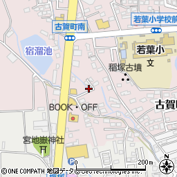 佐賀県鳥栖市古賀町55周辺の地図