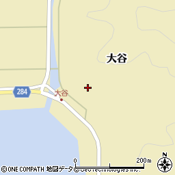 高知県須崎市大谷721周辺の地図