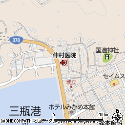仲村医院周辺の地図