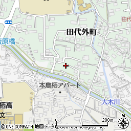 佐賀県鳥栖市田代外町1498-14周辺の地図