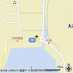 高知県須崎市大谷381周辺の地図