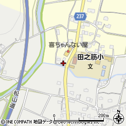 田之筋郵便局周辺の地図