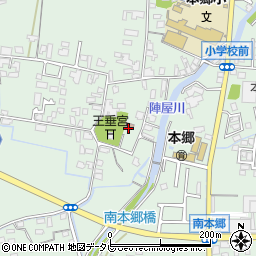 南本郷公民館周辺の地図