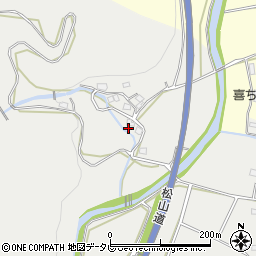 愛媛県西予市宇和町新城240周辺の地図