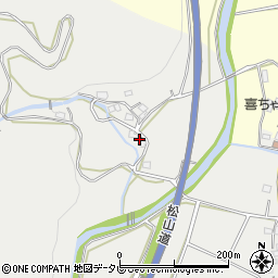 愛媛県西予市宇和町新城241周辺の地図