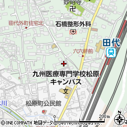 佐賀県鳥栖市田代外町581周辺の地図