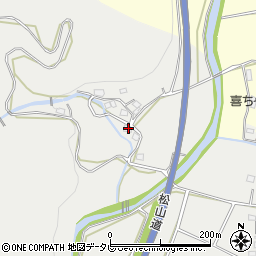 愛媛県西予市宇和町新城239周辺の地図