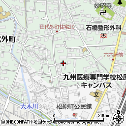 佐賀県鳥栖市田代外町591-16周辺の地図
