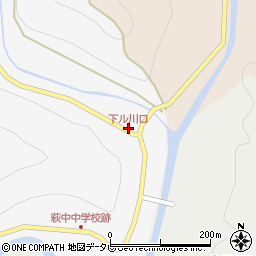 下ル川口周辺の地図