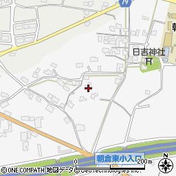 福岡県朝倉市須川2613-2周辺の地図