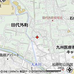 佐賀県鳥栖市田代外町601周辺の地図